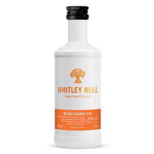 A 50 ml bottle of blood orange Whitley Neill gin